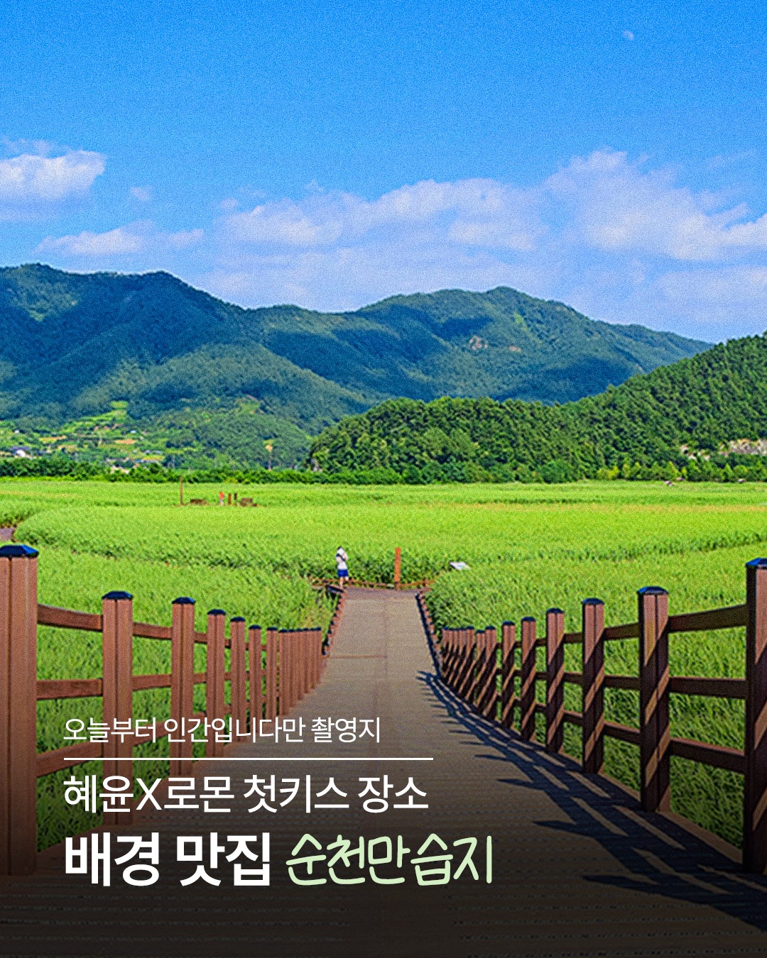 드라마 속 감성 그대로, 순천만습지 여행

봄바람 따라 걷기 좋은 요즘 
푸르게 물든 갈대밭 사이를 걷다 보면
마치 드라마 속 한 장면에 들어온 듯한 기분을 느낄 수 있어요!

  순천만습지
전남 순천시 순천만길 513 25

✨ 이런 점이 좋아요!
✔ 끝없이 펼쳐진 갈대밭과 탁 트인 풍경
✔ 데크길 따라 여유롭게 즐기는 힐링 산책
✔ 생태체험관, 천문대 등 다양한 볼거리
✔ 인생샷 남기기 좋은 감성 포인트 가득 

  특히 봄에는
싱그러운 초록빛 갈대와 따뜻한 햇살이 어우러져
더욱 낭만적인 분위기를 느낄 수 있어요!

이번 주말,
자연 속에서 여유를 찾고 싶다면
순천만습지로 떠나보세요  

#순천만습지 #순천여행 #전남여행
#국내여행추천 #봄여행 #힐링여행
#갈대밭 #인생샷명소 #드라마촬영지 #오늘부터인간입니다만